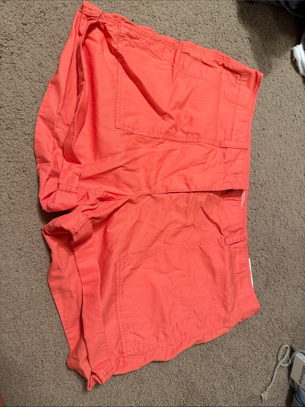 LOFT Coral Pull-On Casual Shorts